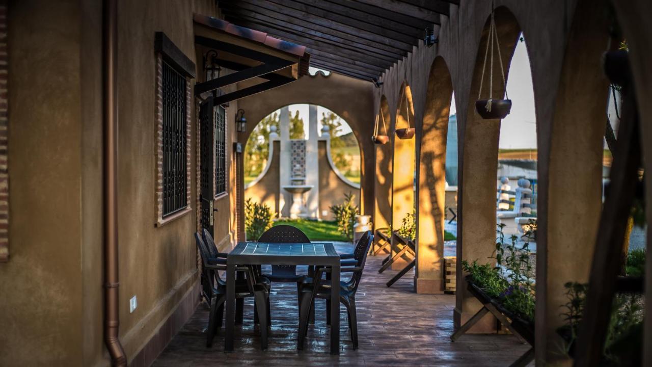 La Aldea Colorada Casa Rural Mota del Marqués Buitenkant foto
